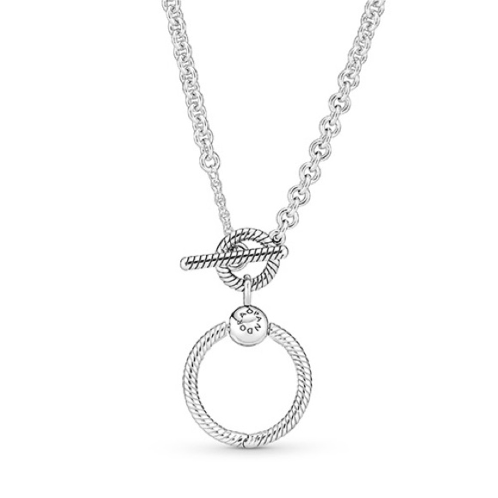 Pandora Silver Toggle Necklace